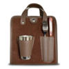 Set de Asado Rigido con Vaso