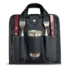Set de Asado Rigido Doble con Vaso