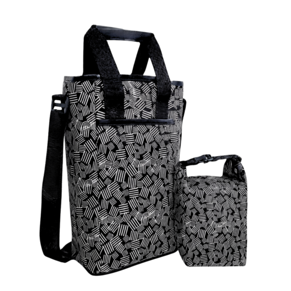 Canasta Matera Cordura Diseño + Yerbera 500 Gr
