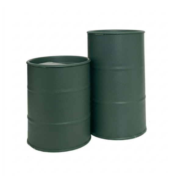 SET LATA BARRIL VERDE