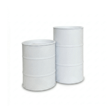 SET LATAS BARRIL BLANCO
