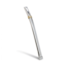 Bombilla inox. plana ancha (Granel)