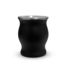 Mate copita de acero inox. Negro