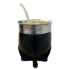 Mate imperial calabaza con virola Acero