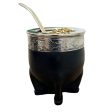 Mate imperial interior acero , virola Acero
