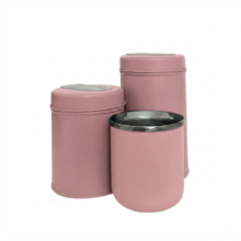 COMBO LATA LISA + MATE ROSA