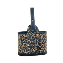MEDIA CANASTA ANIMAL PRINT