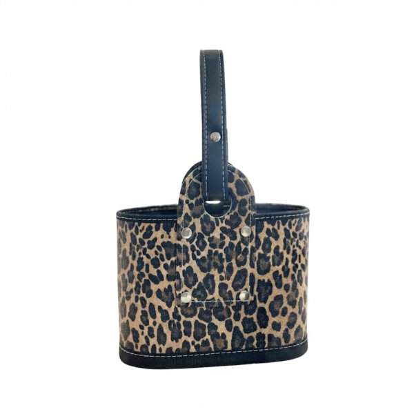 MEDIA CANASTA ANIMAL PRINT